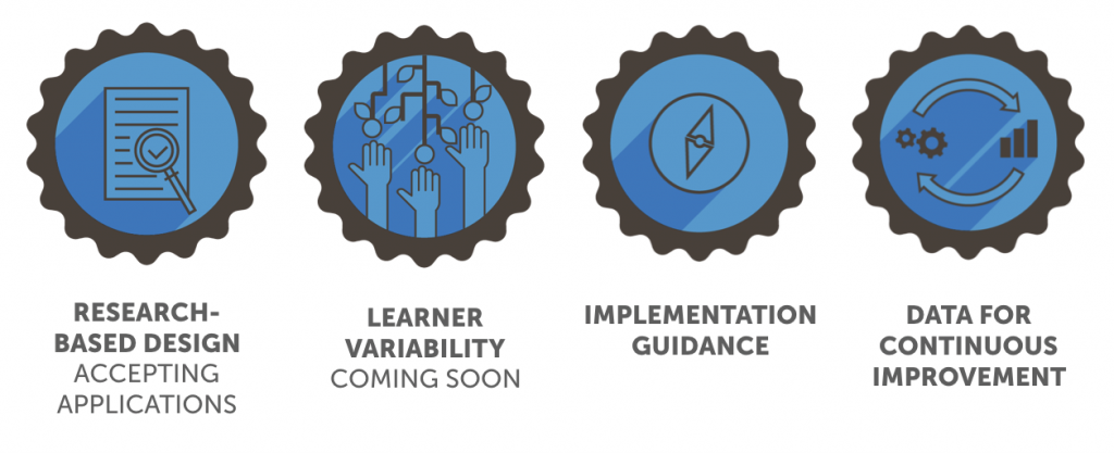 Identifying Research-based Edtech with Product Certifications
Through a research process that drew on the expertise of cross-sector stakeholders, Digital Promise developed the Research-Based Design Product Certification.